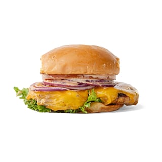 Grilled Chicken Sandwich with Seasoned Fries