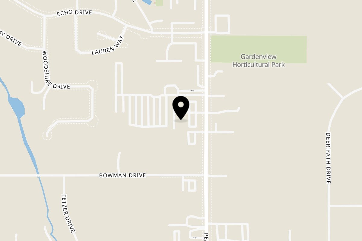 Map showing the location of CleaveLand Grill Strongsville on 17024 Pearl Rd in Strongsville